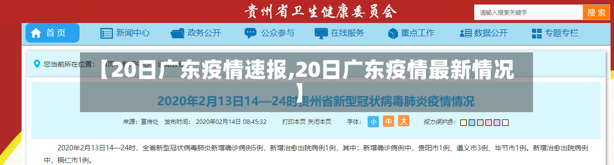【20日广东疫情速报,20日广东疫情最新情况】-第3张图片