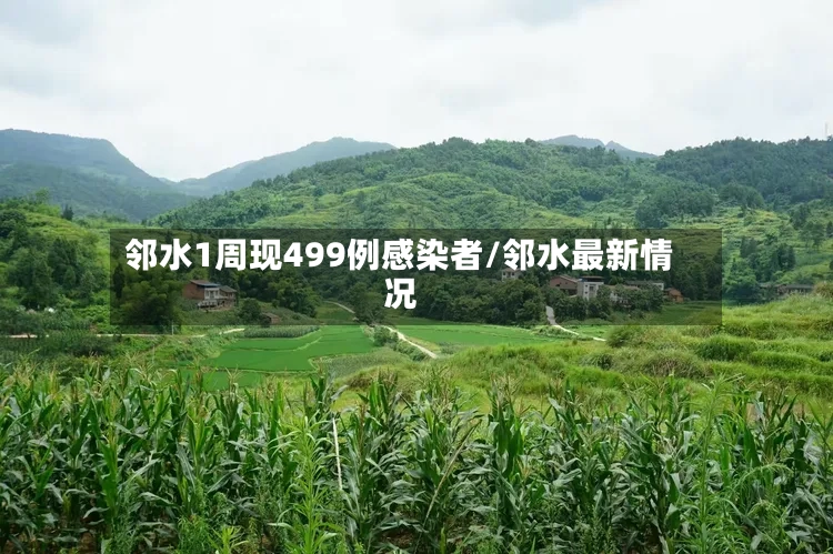 邻水1周现499例感染者/邻水最新情况-第2张图片
